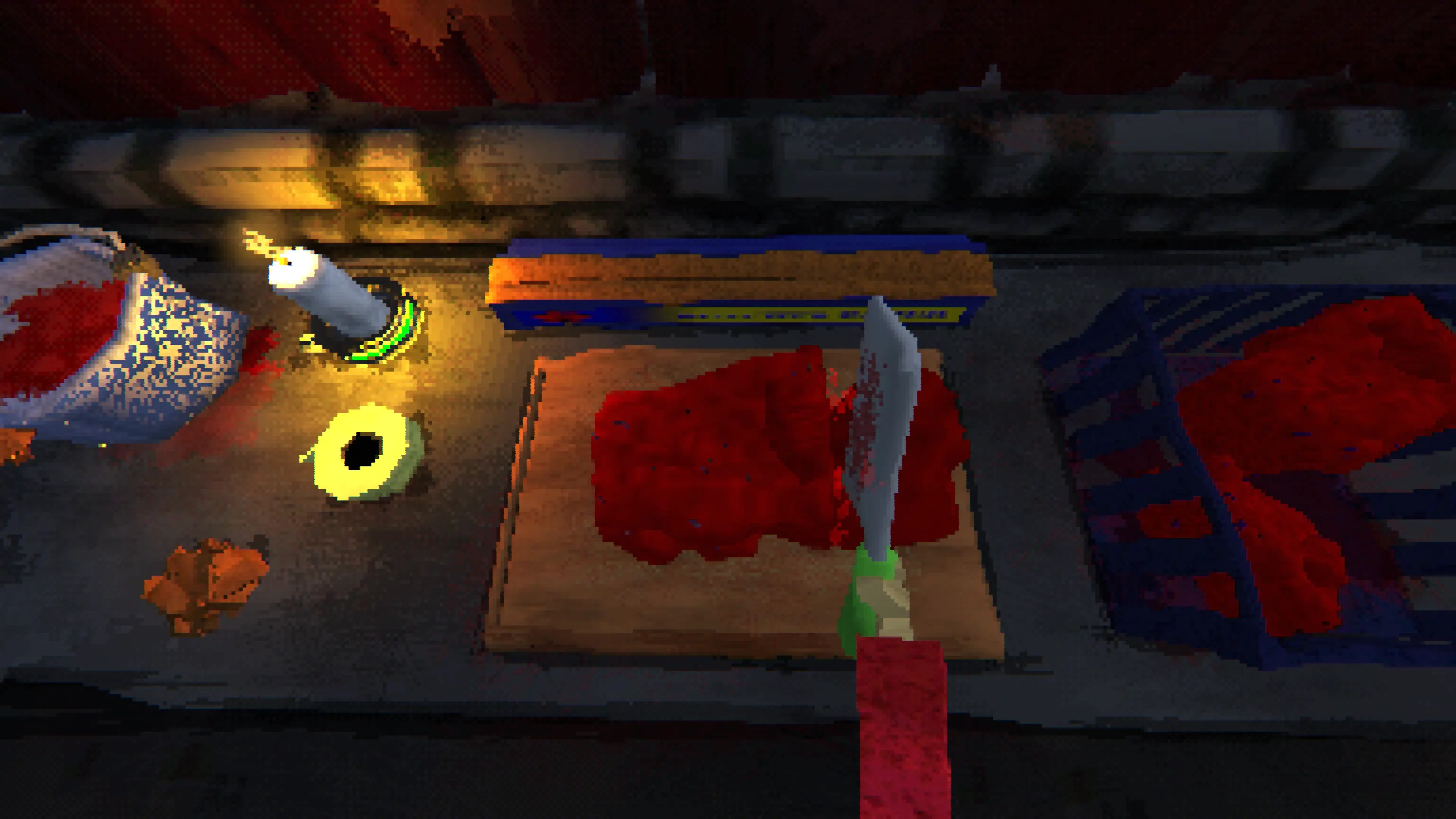 Marrowood screenshot - horror tycoon game mechanics